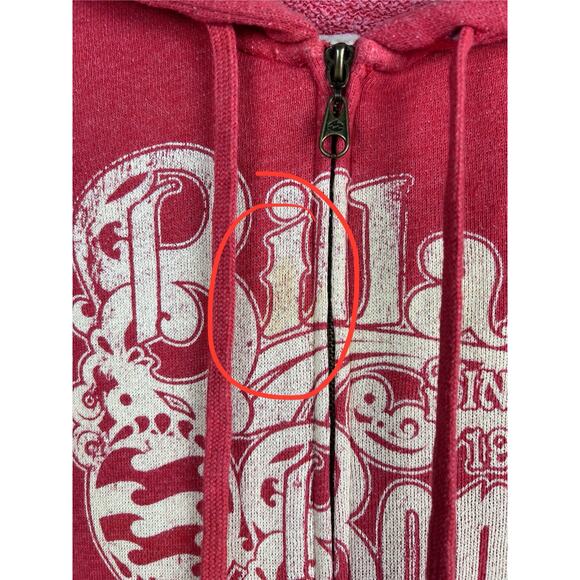 Vintage Billabong Hoodie Y2K Full Zip Logo Surfer VSCO Beachy Cali Girl Retro - Picture 5 of 6